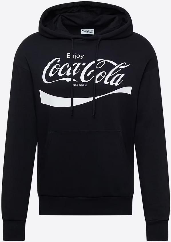 Jack & Jones Coca Cola Herren Sweatshirt in Schwarz für 26,45€ (statt 44€)