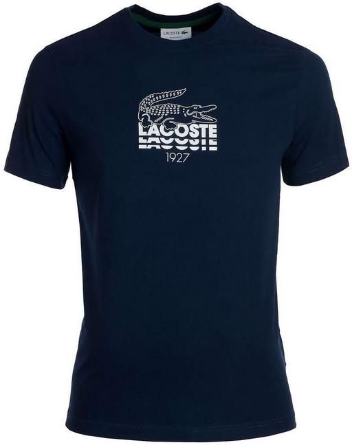 Lacoste Herren T Shirt in Navy für 37,10€ (statt 49€)   M + L