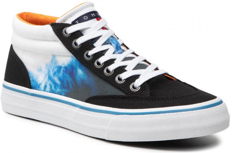 Tommy Jeans Tie Dye Mid Herren Sneaker für 47€ (statt 59€)