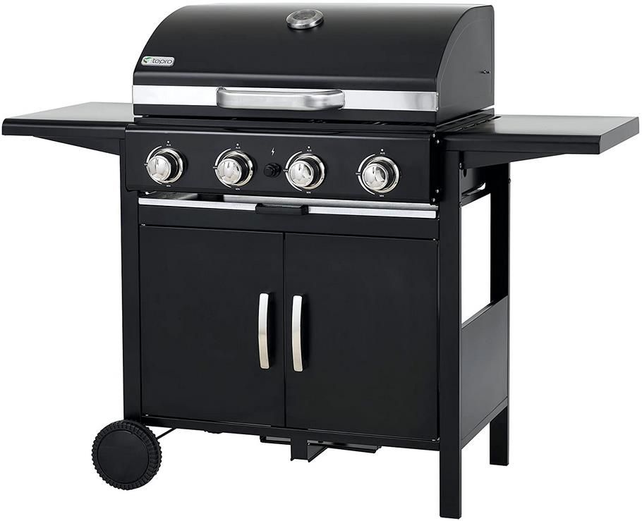 tepro Mayfield 4 Gasgrill mit 4 Edelstahl Brenner für 179€ (statt 230€)