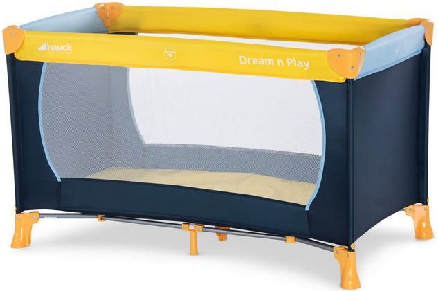 Hauck Dream N Play Kinderreisebett inkl. Einlageboden und Tasche, 120 x 60cm für 34,99€ (statt 51€)