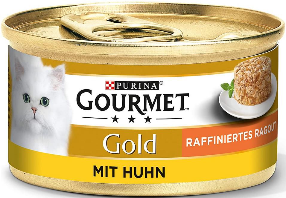 12er Pack Purina Gourmet Gold Katzenfutter mit Huhn ab 4,43€ (statt 7€)   Prime Sparabo