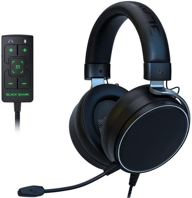 Black Shark Goblin X2 7.1 Surround Sound Gaming Headset mit Soundkarte für 39,99€ (statt 60€)