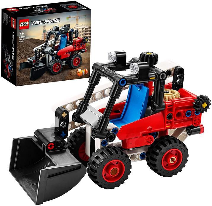 LEGO Technic 42116 2 in 1 Set Kompaktlader + Hot Rod für 6,49€ (statt 9€)   Prime