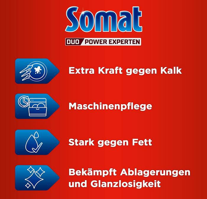 Somat Spülmaschinenreiniger Tabs Anti Kalk, 12 WL ab 6,40€ (statt 10€)