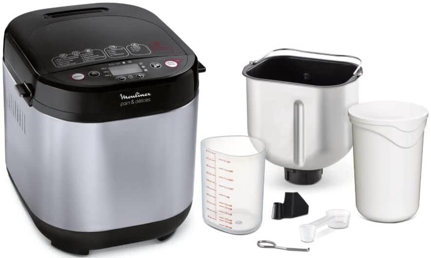 Moulinex OW240E30 Brotbackautomat mit 20 Automatikprogrammen für 109,99€ (statt 136€)