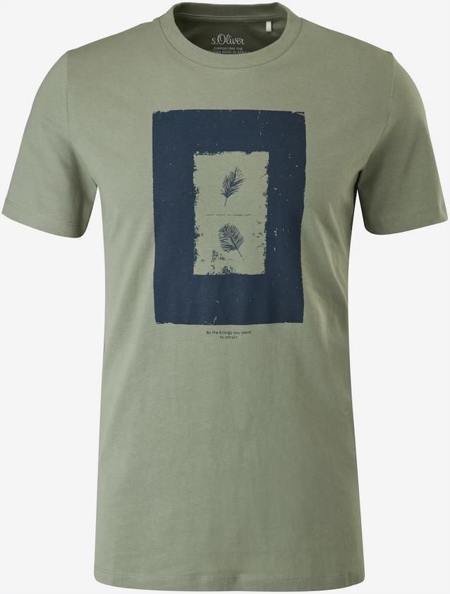 s.Oliver Herren Jersey T Shirt für 11,99€ (statt 18€)