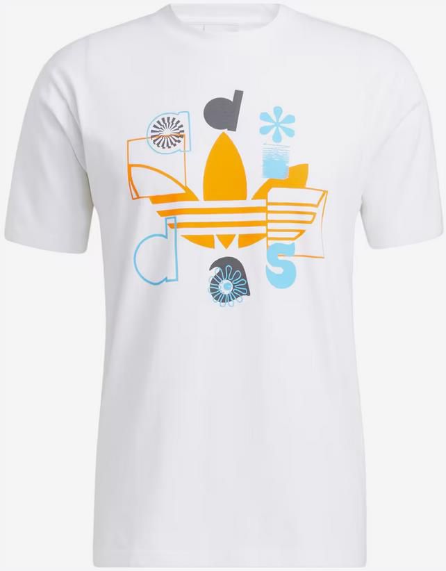 adidas Trefoil Herren T Shirt in Weiß für 23,90€ (statt 30€)