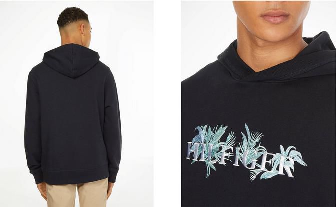 Tommy Hilfiger Palm Floral Embro Herren Hoodie in drei Farben für je 64,94€ (statt 117€)