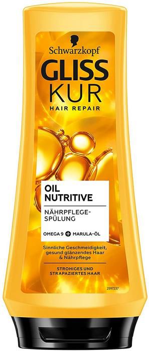 200ml Gliss Kur Oil Nutritive Haarspülung ab 1,19€ (statt 2€)   Prime Sparabo