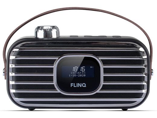 FlinQ DAB+ Retro Funkradio mit Bluetooth für 55,90€ (statt 95€)