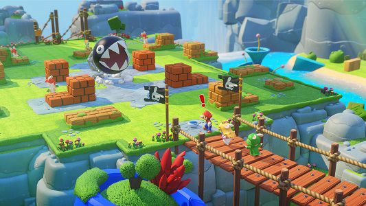 Nintendo Switch: Mario + Rabbids® Kingdom Battle (IMDb 7,5/10) gratis spielbar