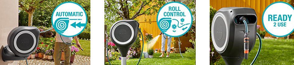 Gardena Wand Schlauchbox RollUp L (30 Meter) für 139,84€ (statt 153€)