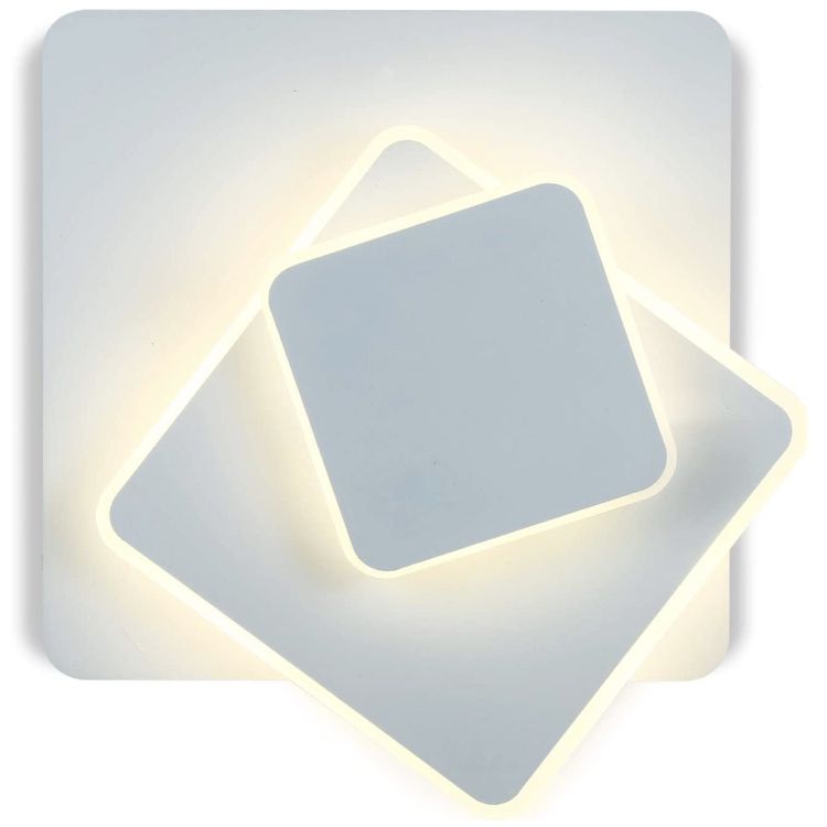 Qucover 15W LED Innenwandleuchte aus 3 Quadraten für 11,40€ (statt 38€)