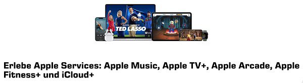 Apple Dienste] Neue Saturn/MediaMarkt Aktion: apple tv+ / Music