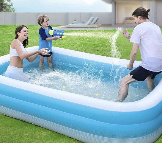 HOUSN Aufblasbarer Pool (300 x 184 x 51 cm) für 45,59€ (statt 60€)