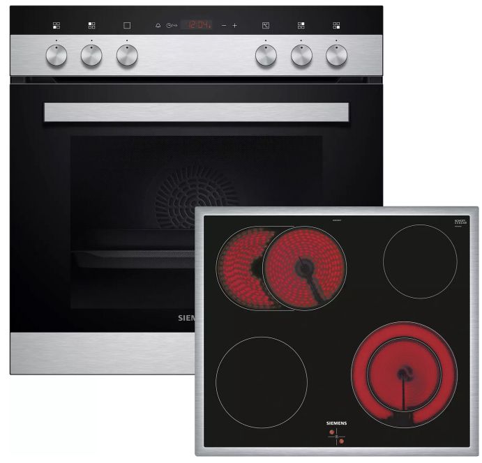 Siemens EQ110KA0Z iQ100 Herdset mit Backofen &  3D Heißluft für 481,41€ (statt 559€)