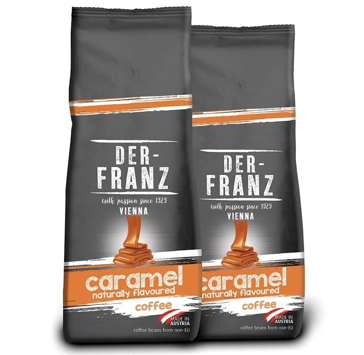 2x 500g DER FRANZ Kaffee mit natürlichem Karamellaroma gemahlen für 9,75€ (statt 13€)