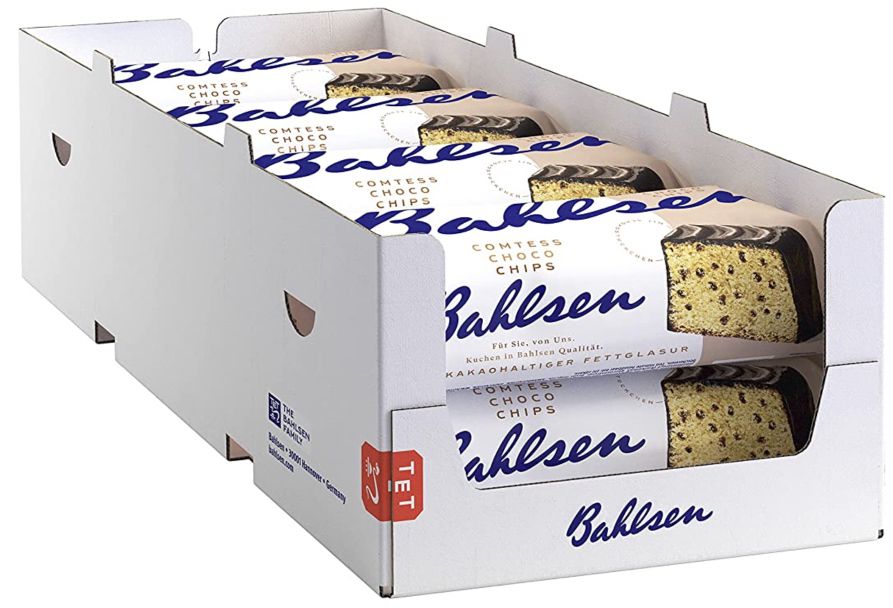 8x Bahlsen Comtess Choco Chips Rührkuchen ab 12,73€ (statt 20€)