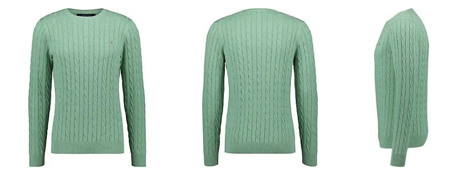 GANT Baumwoll Pullover in 3 Farben für je 55,24€ (statt 70€)