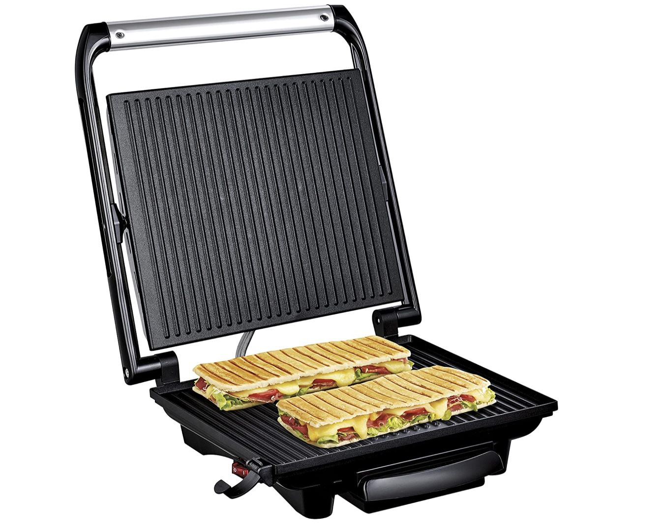 Tefal Inicio GC241D   Elektrogrill / Sandwichtoaster mit 2.000 Watt für 45,99€ (statt 55€)