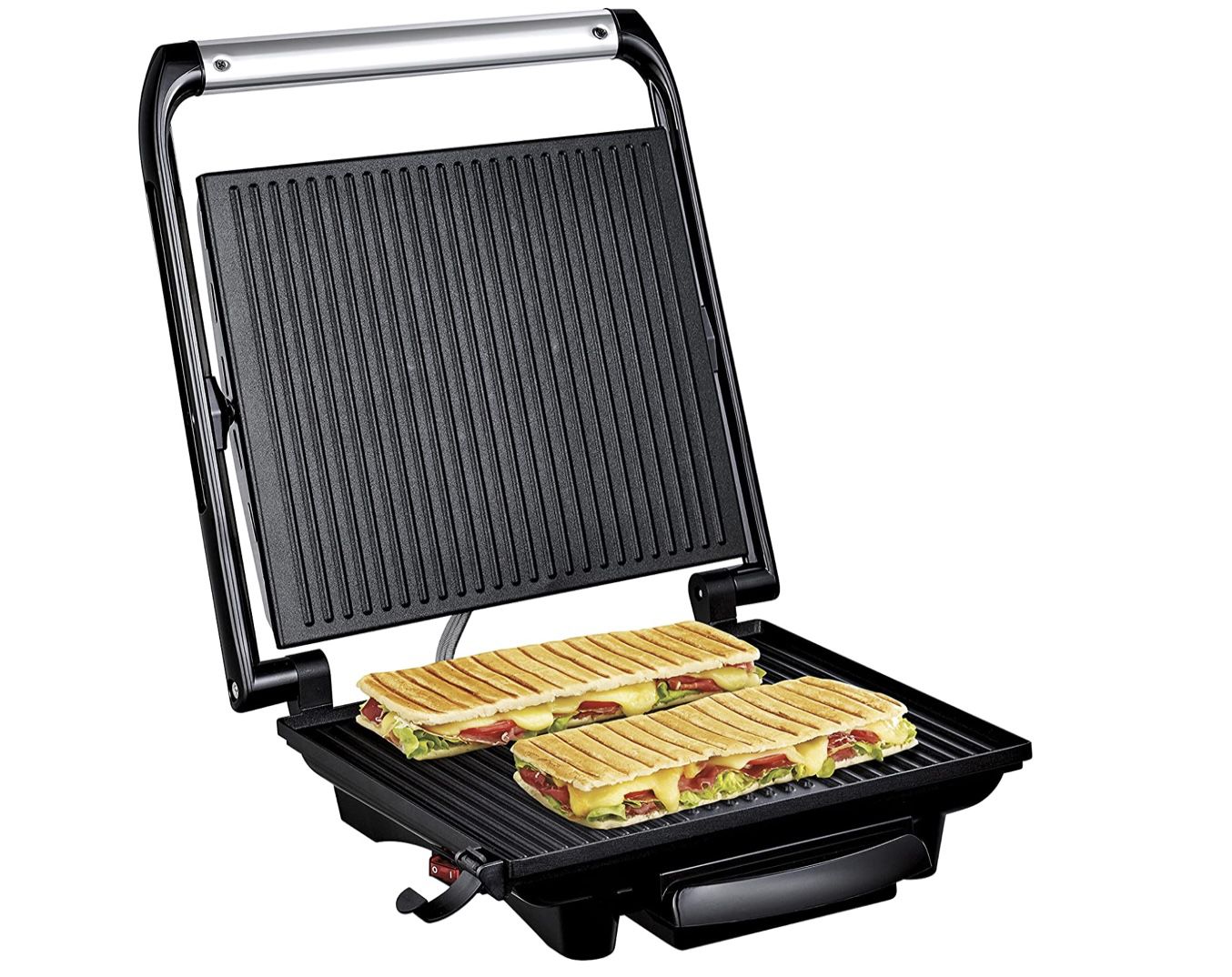 Tefal Inicio GC241D   Elektrogrill / Sandwichtoaster mit 2.000 Watt ab 39,99€ (statt 50€)