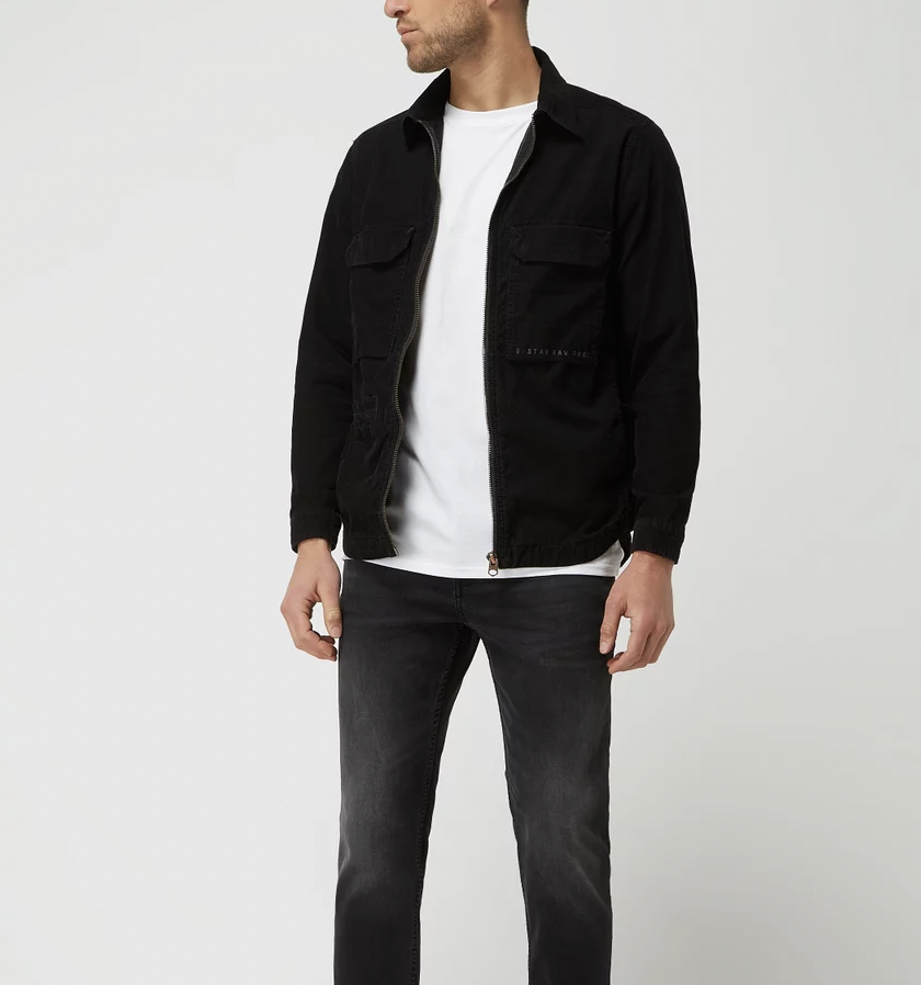 G Star Raw Zip Cord Overshirt Herren Hemdjacke aus Cord für 49,99€ (statt 68€)