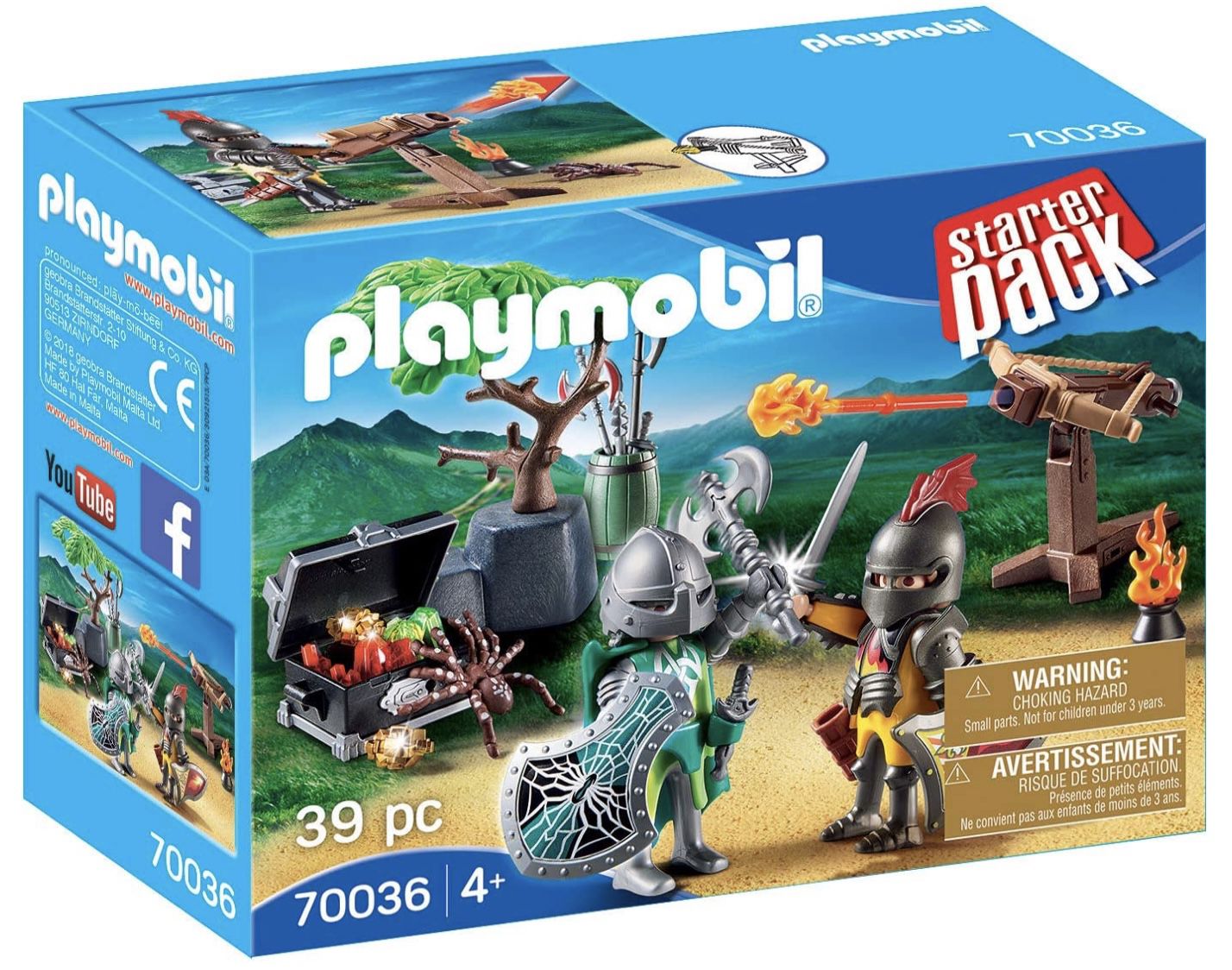 Playmobil 70036   Kampf um den Ritterschatz für 12,99€ (statt 20€)