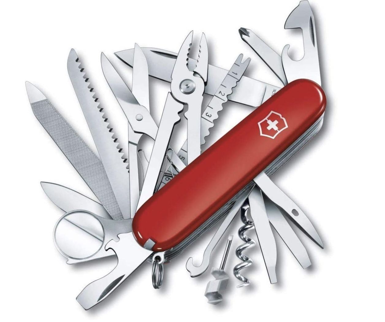 🔪 Victorinox Taschenmesser Swiss Champ mit 33 Funktionen für 65,51€ (statt 79€)