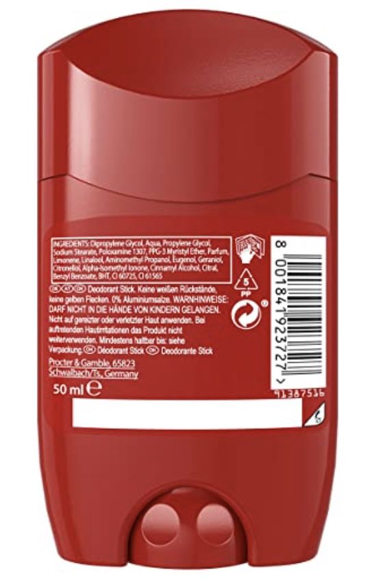 Old Spice Original Deodorant Stick ohne Aluminium für 1,71€   Prime Sparabo