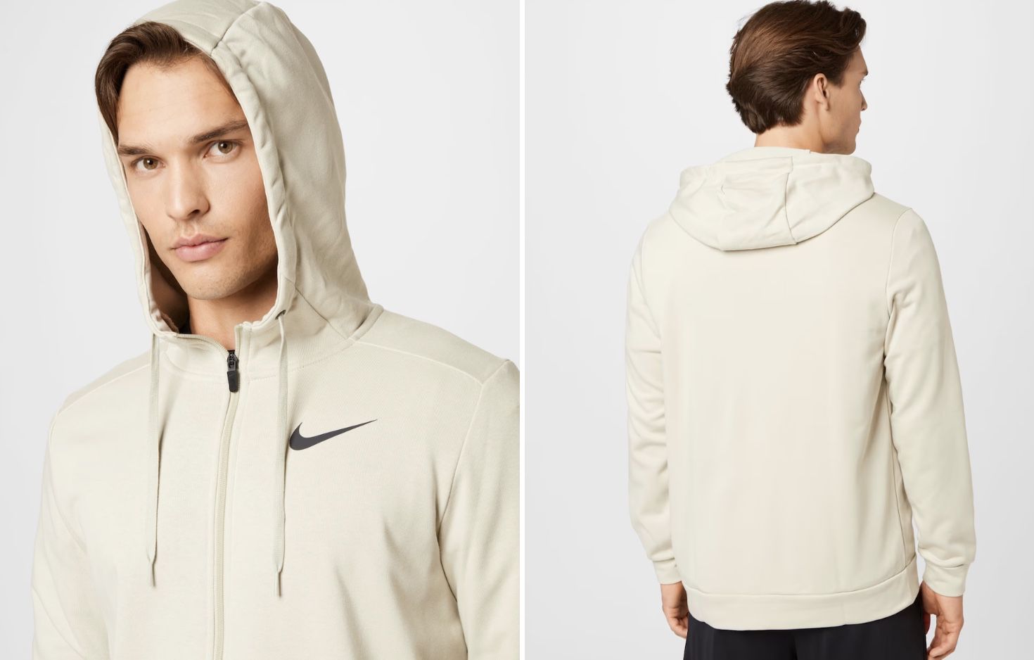 Nike Dri FIT Trainingsjacke in Stone für 25,96€ (statt 44€)