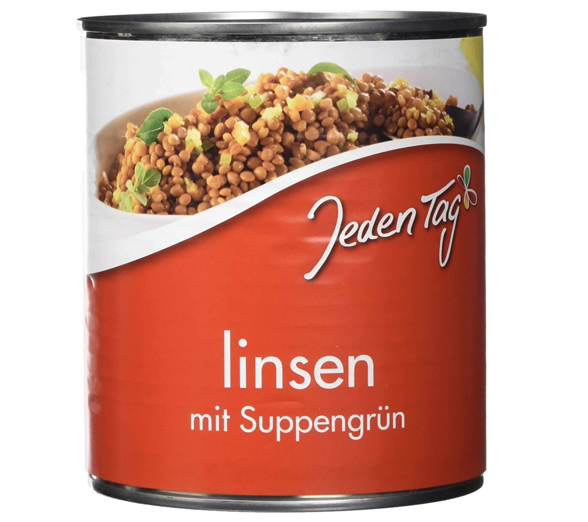 800g Jeden Tag Linsen mit Suppengrün ab 0,82€ &#8211; Prime