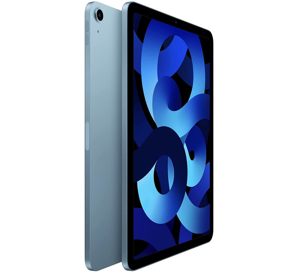 2022 Apple iPad Air (Wi Fi, 64 GB) in Blau für 566,10€ (statt 615€)
