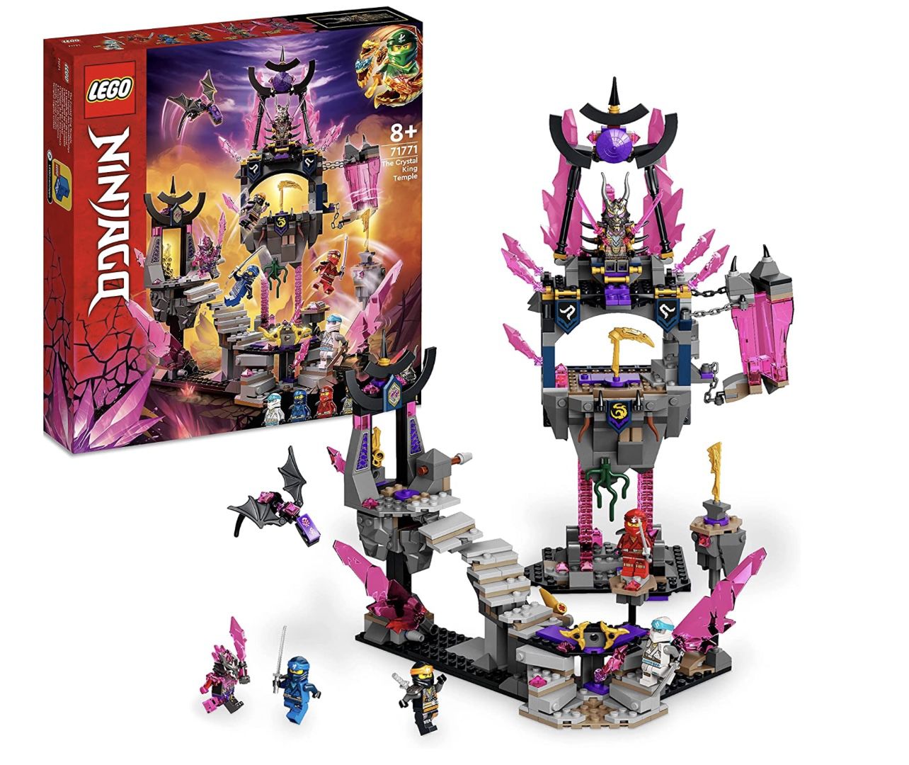 LEGO 71771 NINJAGO &#8211; Der Tempel des Kristallkönigs für 44,99€ (statt 57€)