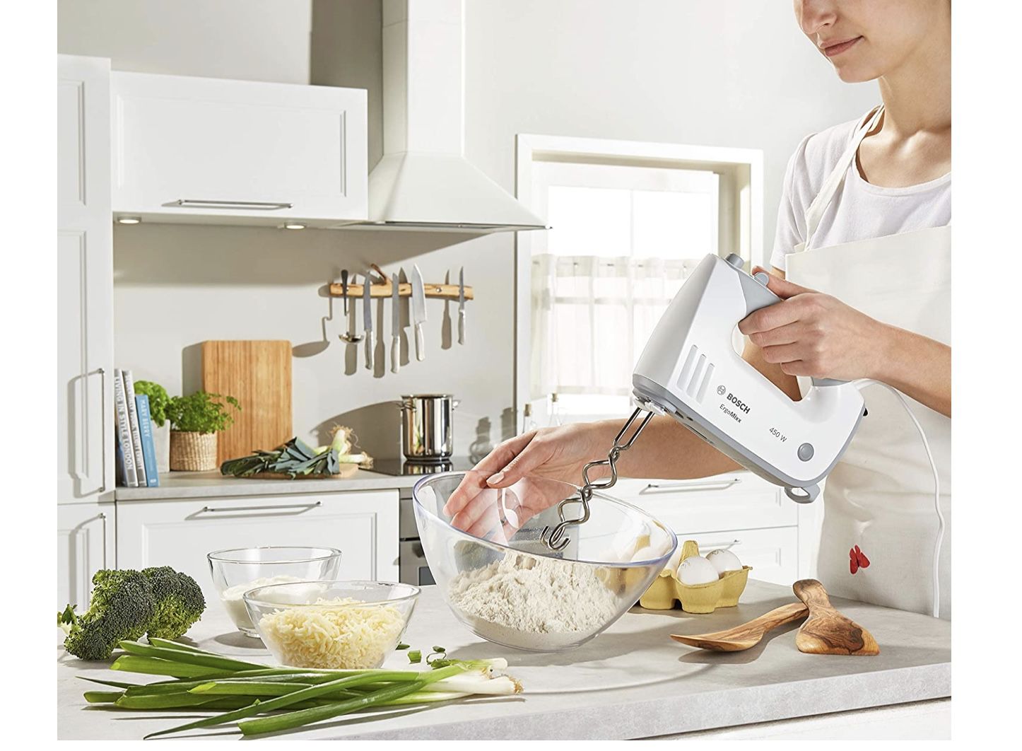 BOSCH Handmixer ErgoMixx MFQ36400 für 16,99€ (statt 31€)