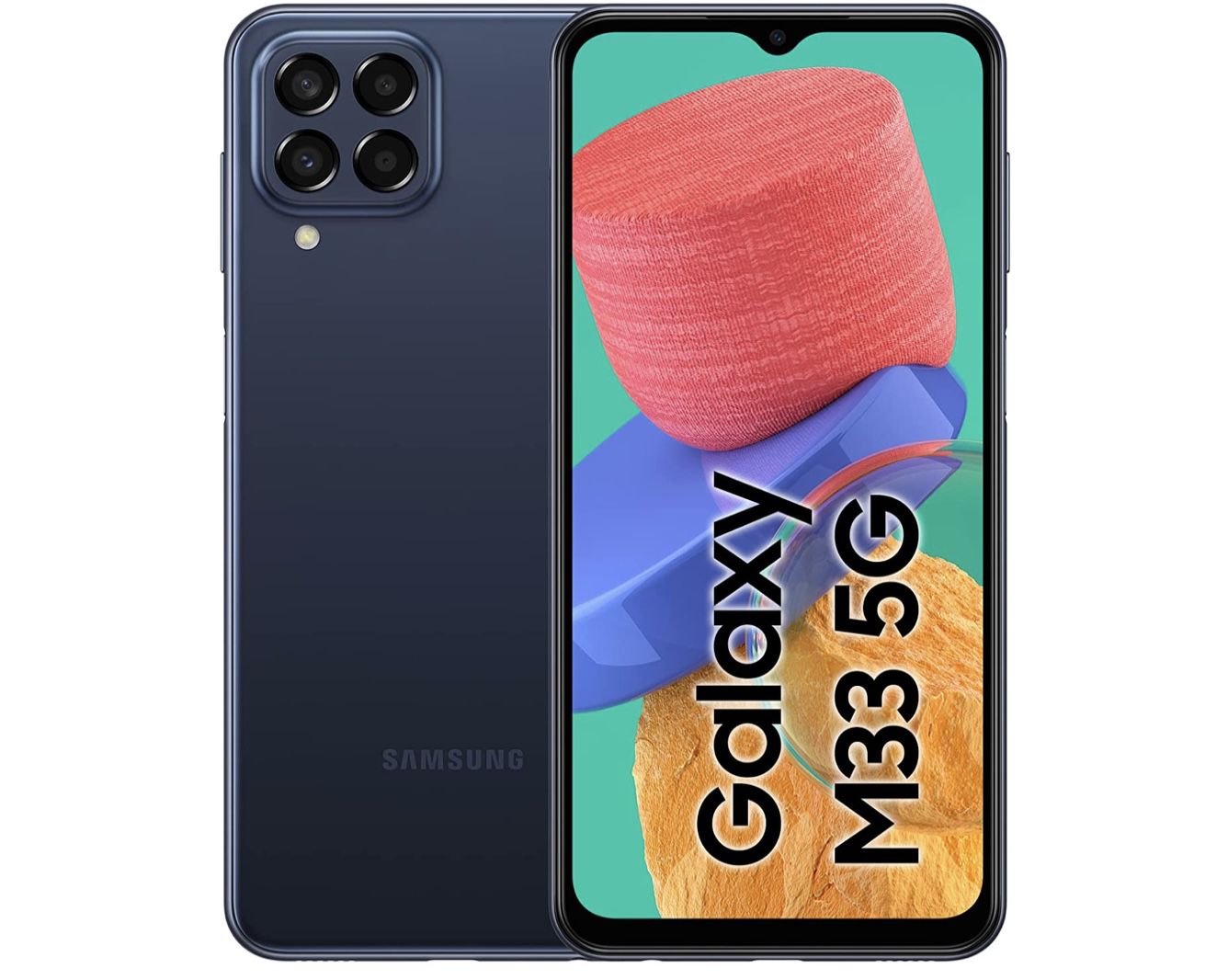 Samsung Galaxy M33 5G in Dark Blue mit 6GB/128GB ohne Vertrag für 179,99€ (statt 250€)