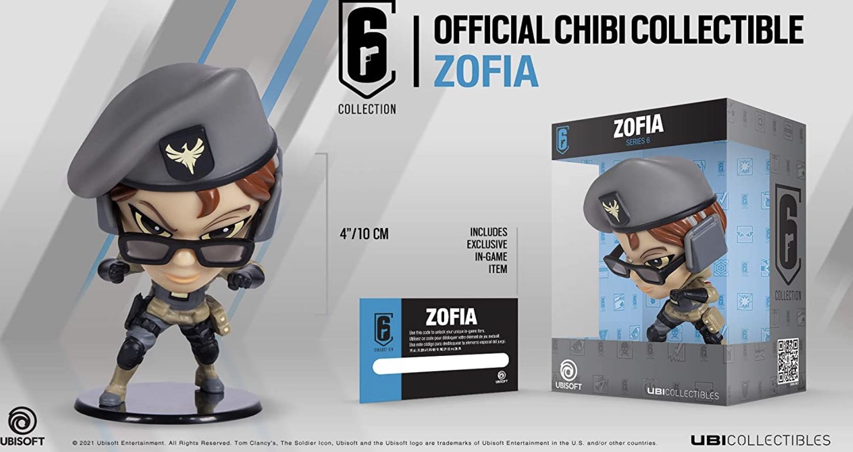 Ubisoft Six Collection – Zofia Figur für für 9,99€ (statt 18€)   Prime