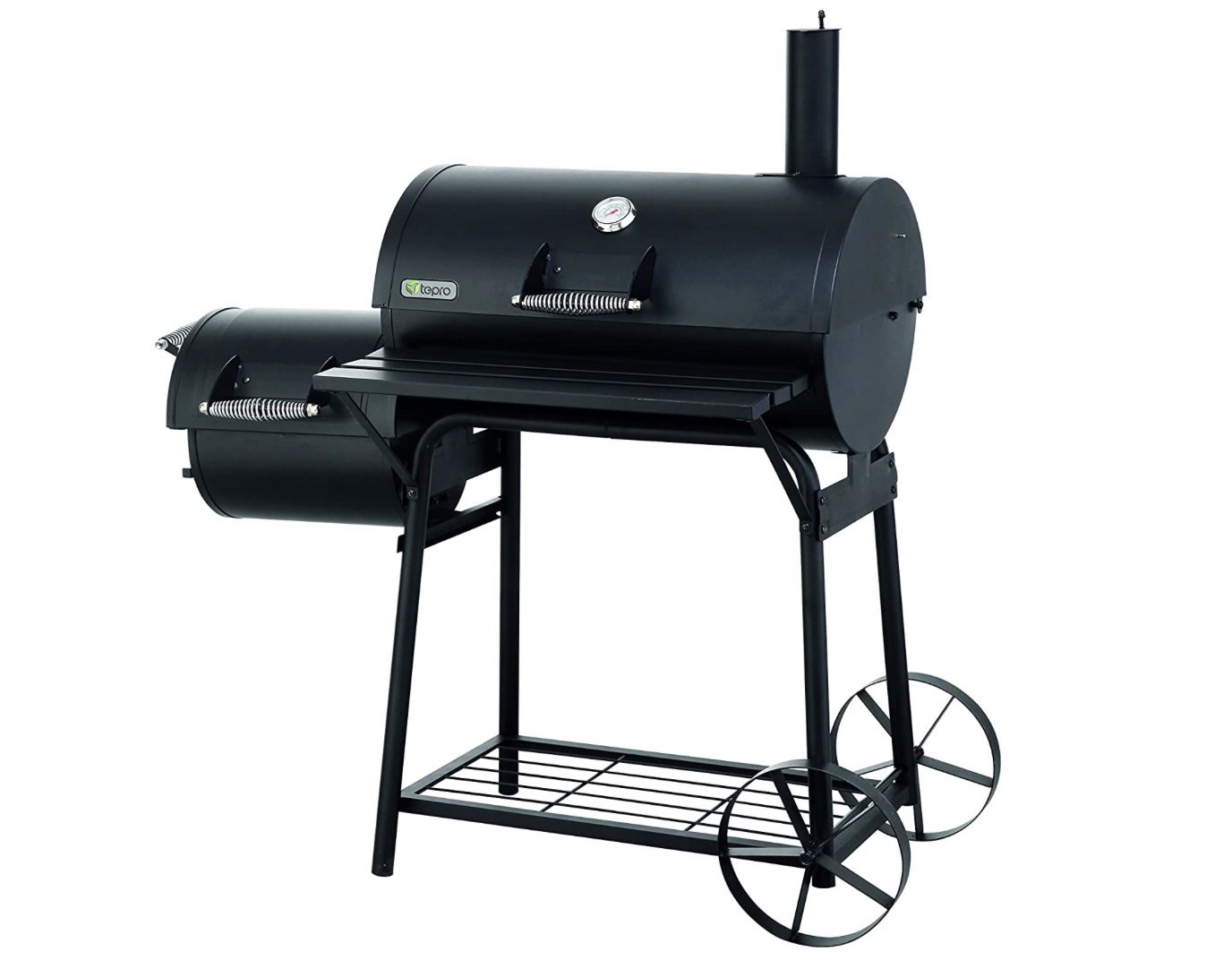 tepro 1087 Holzkohlegrill Smoker Biloxi mit 58x40cm Grillfläche für 120,26€ (statt 202€)