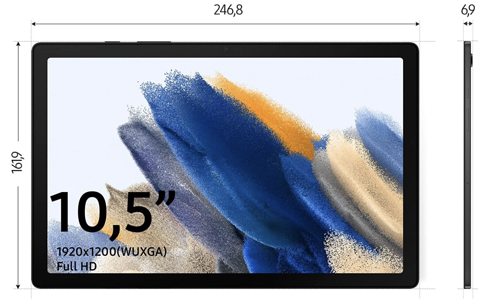 Samsung Galaxy Tab A8   10,5 Zoll LTE Tablet mit 32GB für 209€ (statt 230€) + GRATIS Buds Live