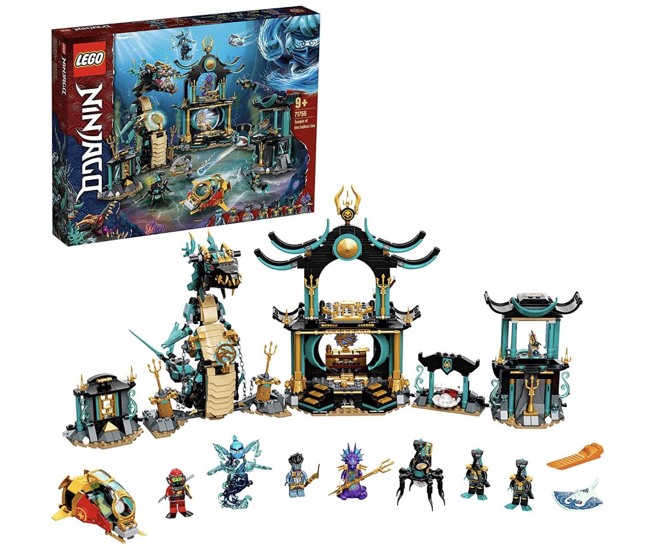 LEGO 71755 NINJAGO   Tempel des unendlichen Ozeans für 68,99€ (statt 79€)