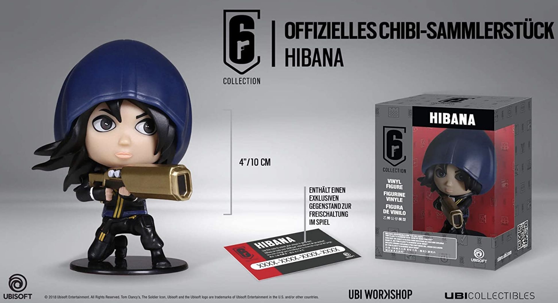 Ubisoft Six Collection   Hibana Figur für 9,99€ (statt 18€)