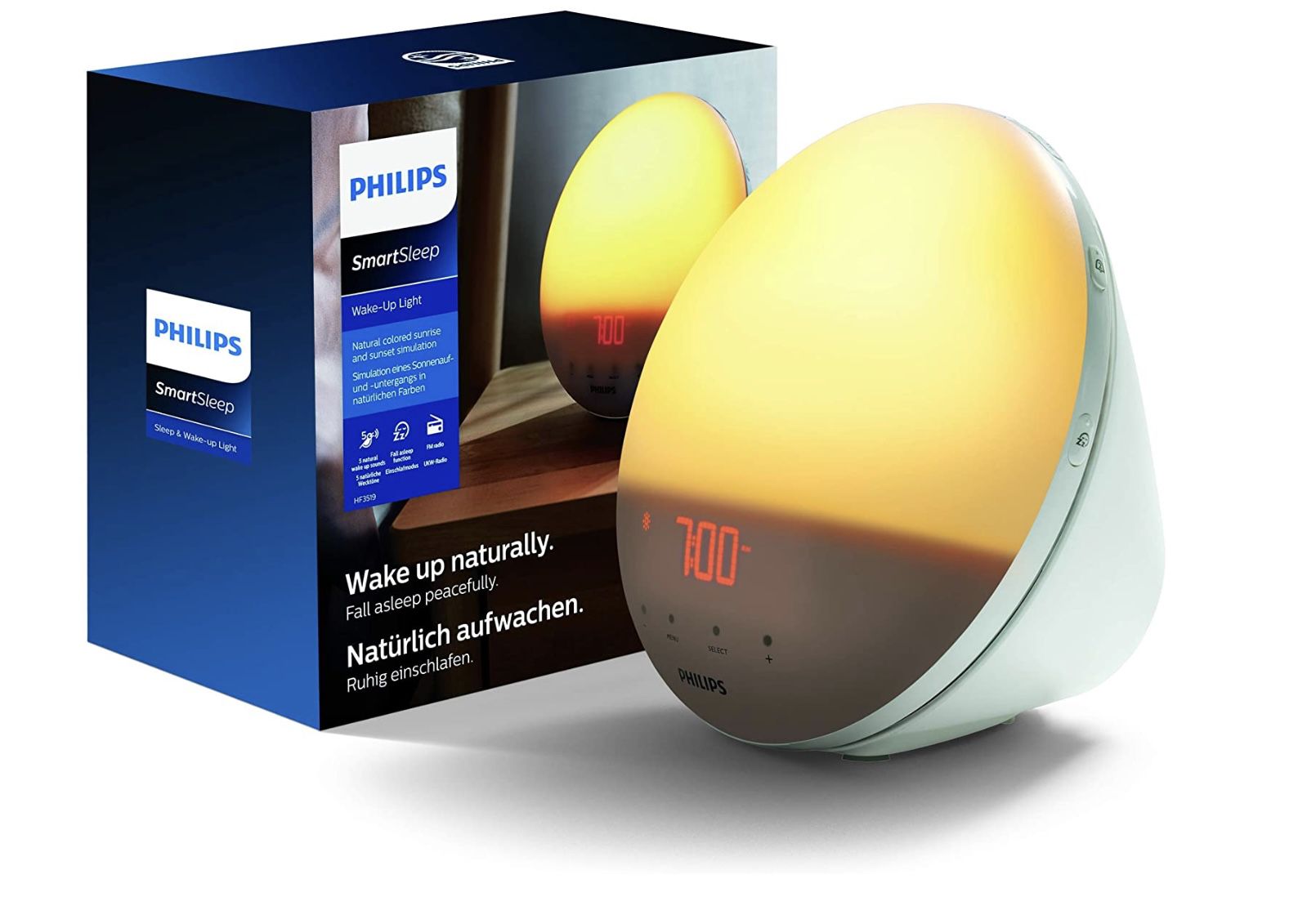 Philips HF3519/01 Wake-up Light für 74,99€ (statt 99€)