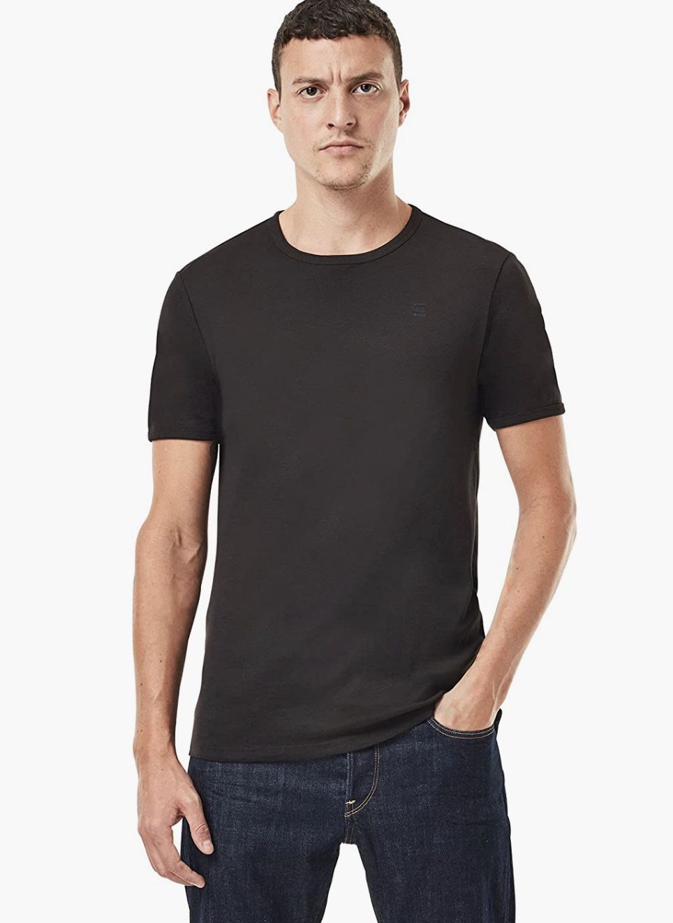 2er Pack G STAR RAW Herren Basic Slim T Shirt für 16,99€ (statt 29€)