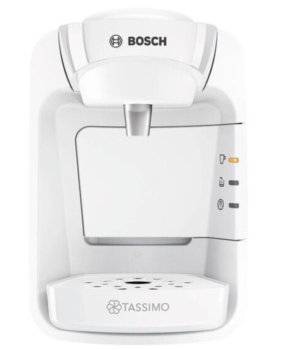 Bosch TAS32 Tassimo Suny Kapselmaschine in Weiß für 24,94€ (statt 51€)