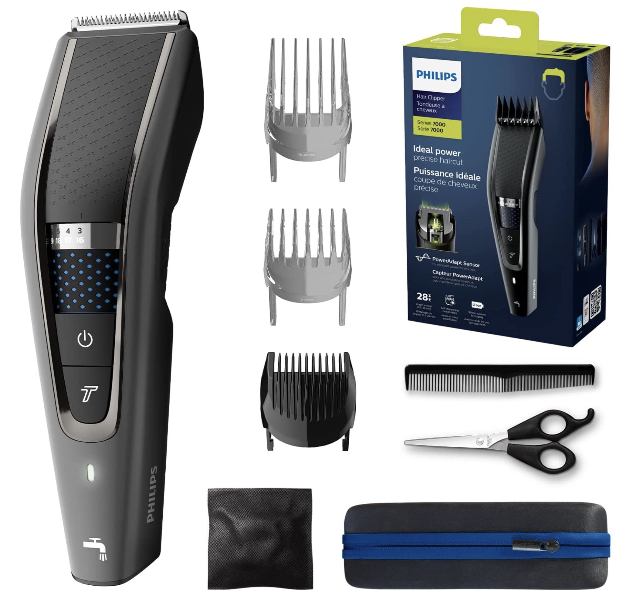 Philips Haarschneider HC7650/15 Series 7000 inkl. Friseur-Set für 52,99€ (statt 59€)