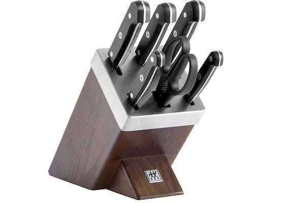 Zwilling Gourmet selbstschärfender Messerblock mit 7 Teilen für 137€ (statt 150€)