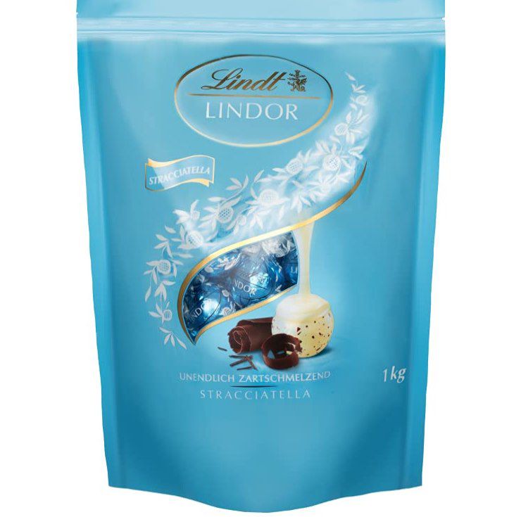 1kg Lindt LINDOR Schokoladenkugeln Stracciatella für 18,99€ (statt 35€) – Prime