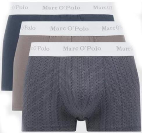3er Pack Marc OPolo Trunks mit Stretch Anteil für 19,54€ (statt 30€)