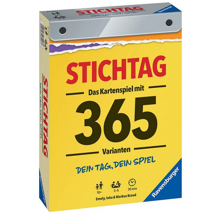 Stichtag – Dein Tag, Dein Spiel – Kartenspiel mit 365 Varianten für 7,46€ (statt 19€)