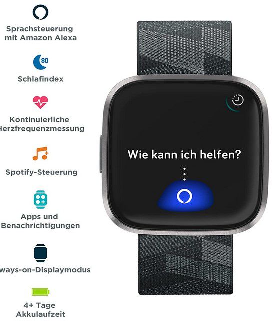 FitBit Versa 2 Special Edition Smartwatch für 134,95€ (statt 163€)